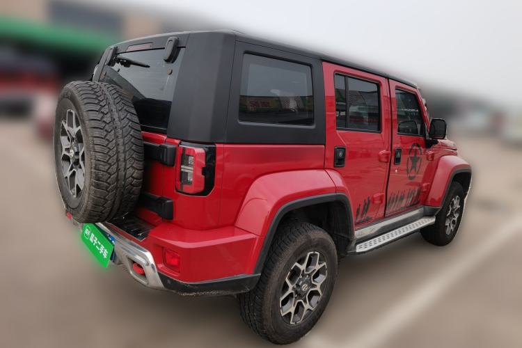 Used BAIC Off-Road BJ40 2018 PLUS 2.3T Automatic Four-Wheel Drive Flagship Version China V Emission Standard Rear Right 45 Deg