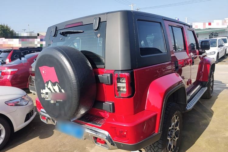 Used BAIC Off-Road BJ40 2018 PLUS 2.3T Automatic Four-Wheel Drive Flagship Version China V Emission Standard Rear Right 45 Deg