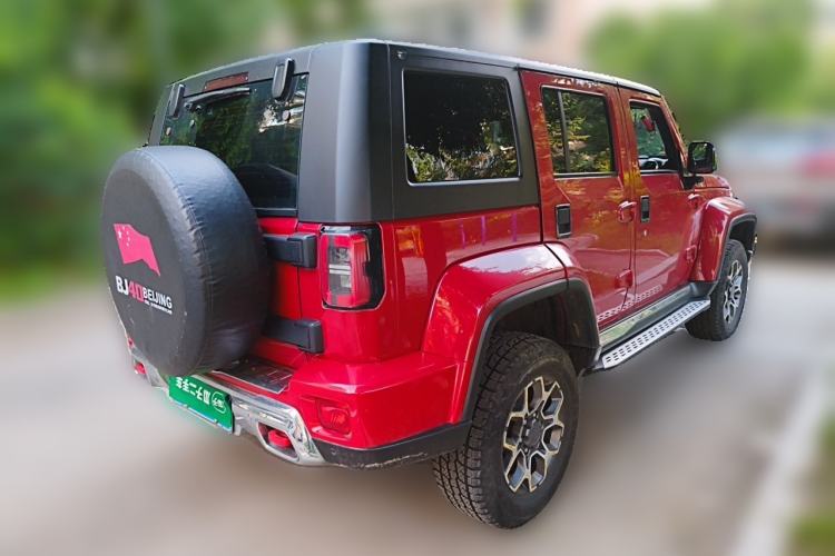 Used BAIC Off-Road BJ40 2018 PLUS 2.3T Automatic Four-Wheel Drive Flagship Version China V Emission Standard Rear Right 45 Deg