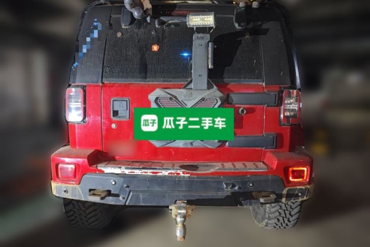 Used BAIC Off-Road BJ40 2018 PLUS 2.3T Automatic Four-Wheel Drive Flagship Version China V Emission Standard Rear