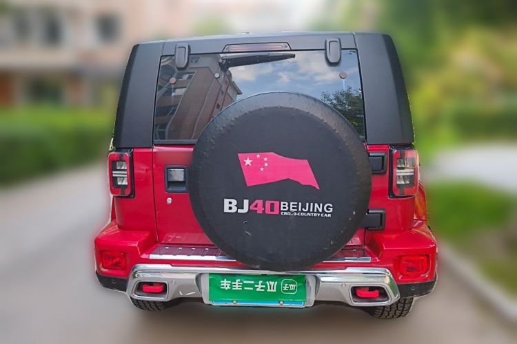 Used BAIC Off-Road BJ40 2018 PLUS 2.3T Automatic Four-Wheel Drive Flagship Version China V Emission Standard Rear