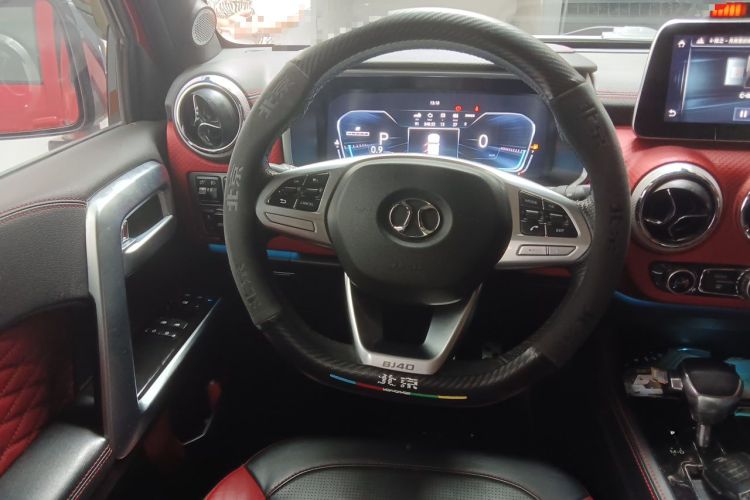 Used BAIC Off-Road BJ40 2018 PLUS 2.3T Automatic Four-Wheel Drive Flagship Version China V Emission Standard Steering Wheel