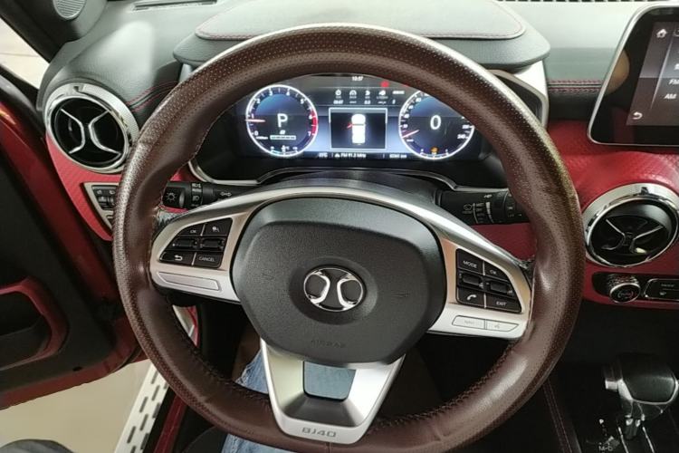 Used BAIC Off-Road BJ40 2018 PLUS 2.3T Automatic Four-Wheel Drive Flagship Version China V Emission Standard Steering Wheel
