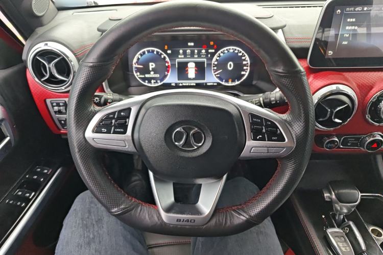 Used BAIC Off-Road BJ40 2018 PLUS 2.3T Automatic Four-Wheel Drive Flagship Version China V Emission Standard Steering Wheel