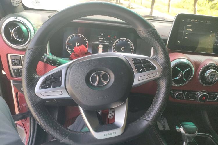 Used BAIC Off-Road BJ40 2018 PLUS 2.3T Automatic Four-Wheel Drive Premium Edition China V Steering Wheel