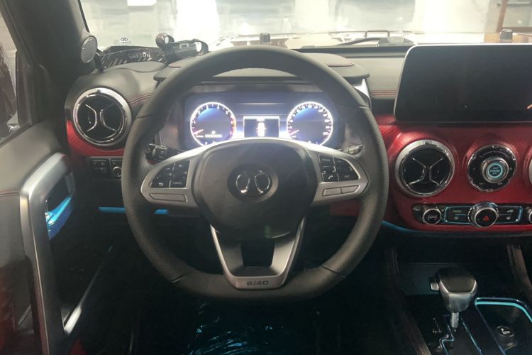 Used BAIC Off-Road BJ40 2018 PLUS 2.3T Automatic Four-Wheel Drive Flagship Version China V Emission Standard Steering Wheel