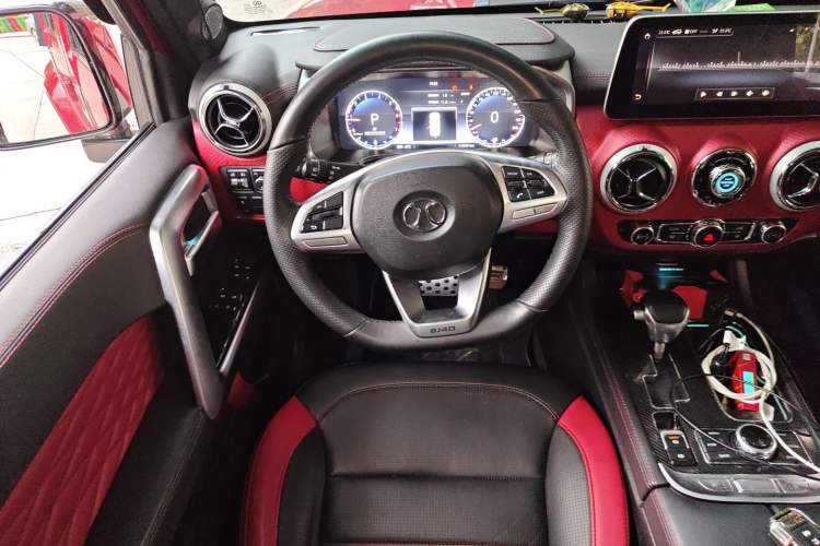 Used BAIC Off-Road BJ40 2018 PLUS 2.3T Automatic Four-Wheel Drive Premium Edition China V Steering Wheel