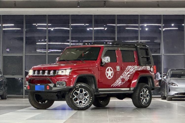 Used BAIC Off-Road BJ40 2018 PLUS 2.3T Automatic Four-Wheel Drive Flagship Version China V Emission Standard Guazi used car, China used car export, Used car for sale, Used BAIC Off-Road cars, Cheapest cars for sale