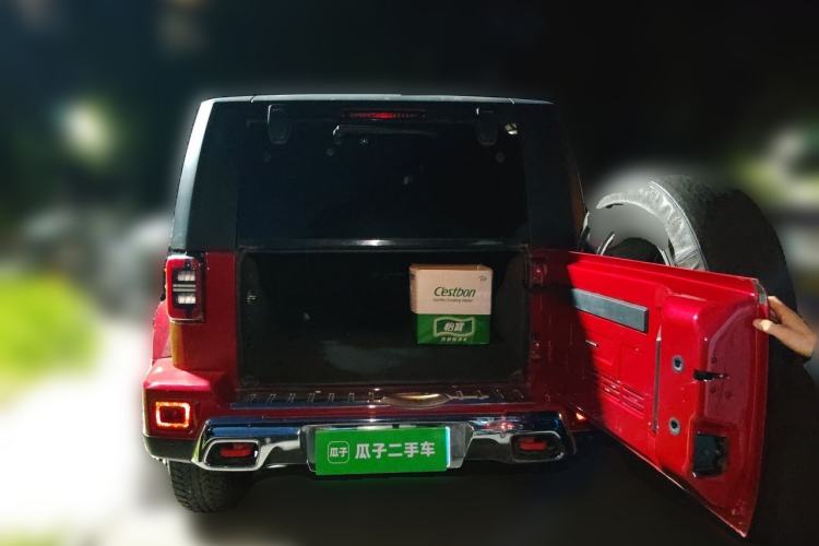 Used BAIC Off-Road BJ40 2018 PLUS 2.3T Automatic Four-Wheel Drive Flagship Version China V Emission Standard Trunk