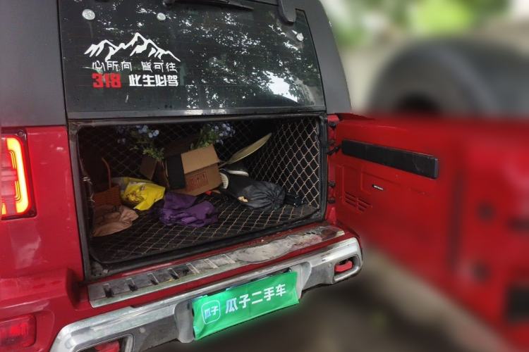 Used BAIC Off-Road BJ40 2018 PLUS 2.3T Automatic Four-Wheel Drive Flagship Version China V Emission Standard Trunk