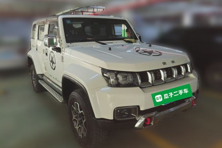 Used BAIC Off-Road BJ40 2018 PLUS 2.3T Automatic Four-Wheel Drive Flagship Version China V Emission Standard Front Right 45 Deg