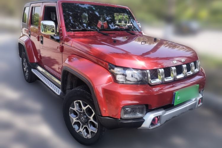 Used BAIC Off-Road BJ40 2018 PLUS 2.3T Automatic Four-Wheel Drive Premium Edition China V Front Right 45 Deg