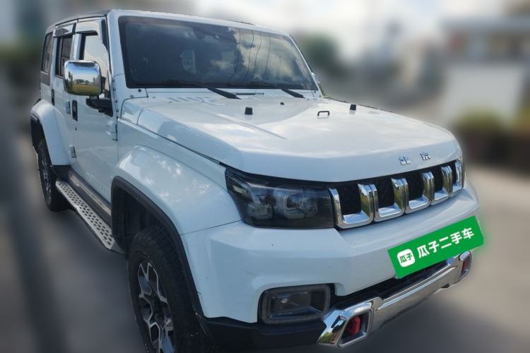 Used BAIC Off-Road BJ40 2018 PLUS 2.3T Automatic Four-Wheel Drive Flagship Version China V Emission Standard Front Right 45 Deg