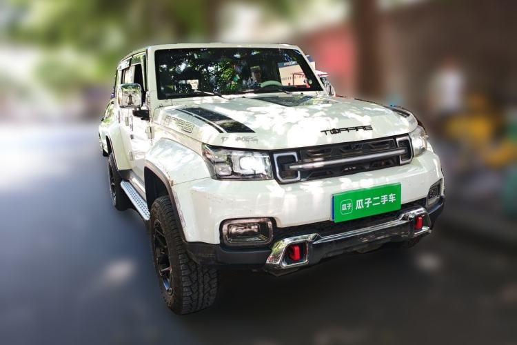 Used BAIC Off-Road BJ40 2018 PLUS 2.3T Automatic Four-Wheel Drive Flagship Version China V Emission Standard Front Right 45 Deg