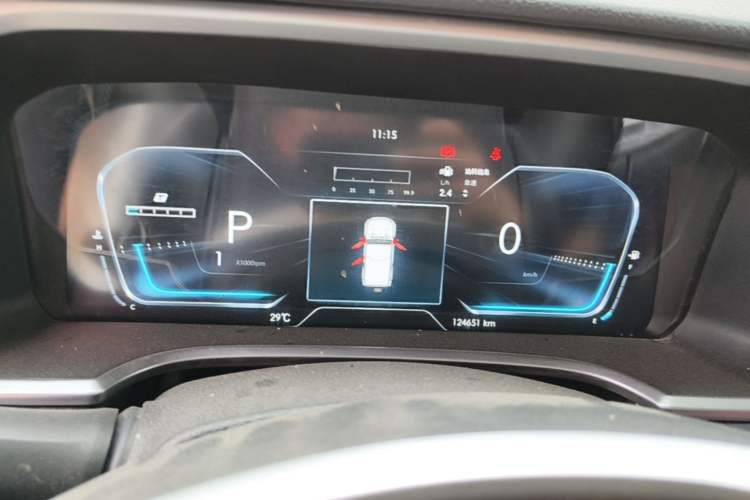 Used BAIC Off-Road BJ40 2018 PLUS 2.3T Automatic Four-Wheel Drive Flagship Version China V Emission Standard Instrument Cluster