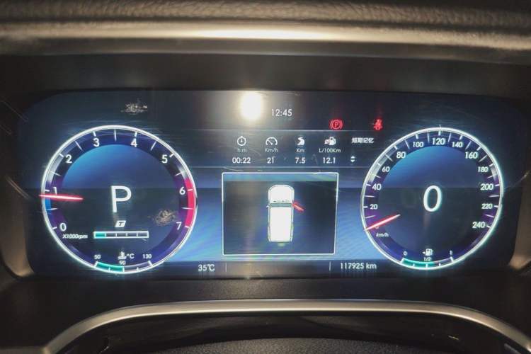 Used BAIC Off-Road BJ40 2018 PLUS 2.3T Automatic Four-Wheel Drive Flagship Version China V Emission Standard Instrument Cluster