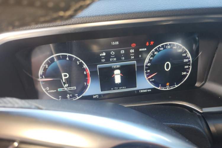 Used BAIC Off-Road BJ40 2018 PLUS 2.3T Automatic Four-Wheel Drive Flagship Version China V Emission Standard Instrument Cluster