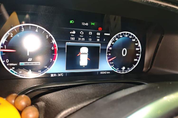 Used BAIC Off-Road BJ40 2018 PLUS 2.3T Automatic Four-Wheel Drive Flagship Version China V Emission Standard Instrument Cluster