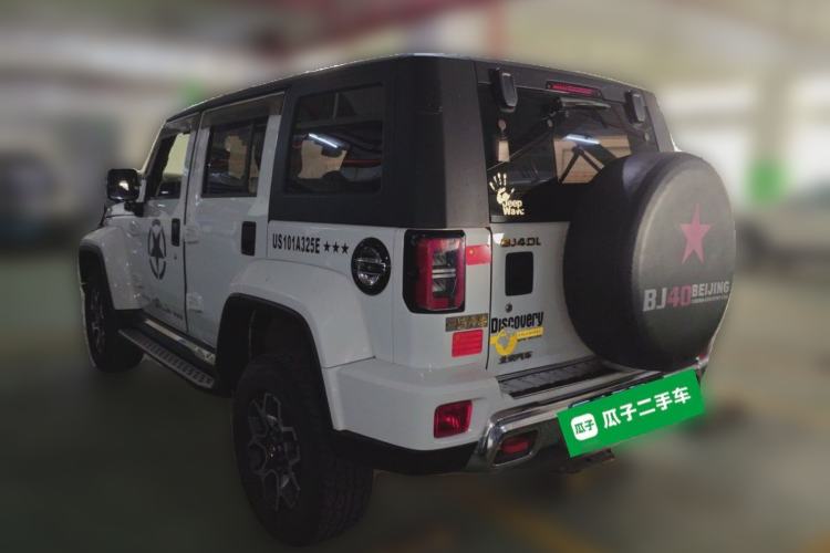 Used BAIC Off-Road BJ40 2018 PLUS 2.3T Automatic Four-Wheel Drive Flagship Version China V Emission Standard Rear Left 45 Deg