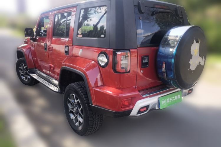 Used BAIC Off-Road BJ40 2018 PLUS 2.3T Automatic Four-Wheel Drive Premium Edition China V Rear Left 45 Deg