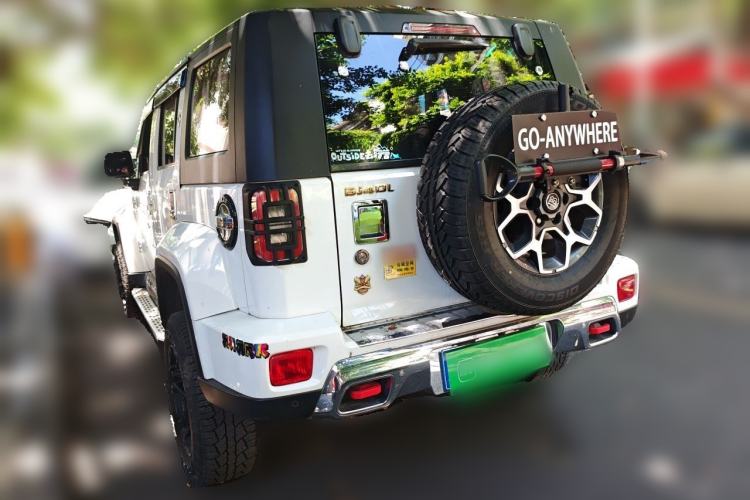 Used BAIC Off-Road BJ40 2018 PLUS 2.3T Automatic Four-Wheel Drive Flagship Version China V Emission Standard Rear Left 45 Deg