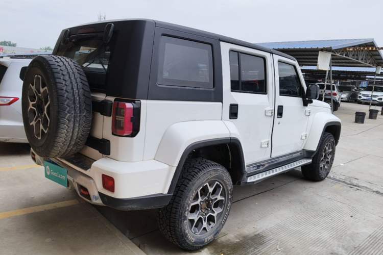 Used BAIC Off-Road BJ40 2018 PLUS 2.3T Automatic Four-Wheel Drive Flagship Version China V Emission Standard Rear Right 45 Deg