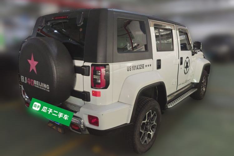 Used BAIC Off-Road BJ40 2018 PLUS 2.3T Automatic Four-Wheel Drive Flagship Version China V Emission Standard Rear Right 45 Deg