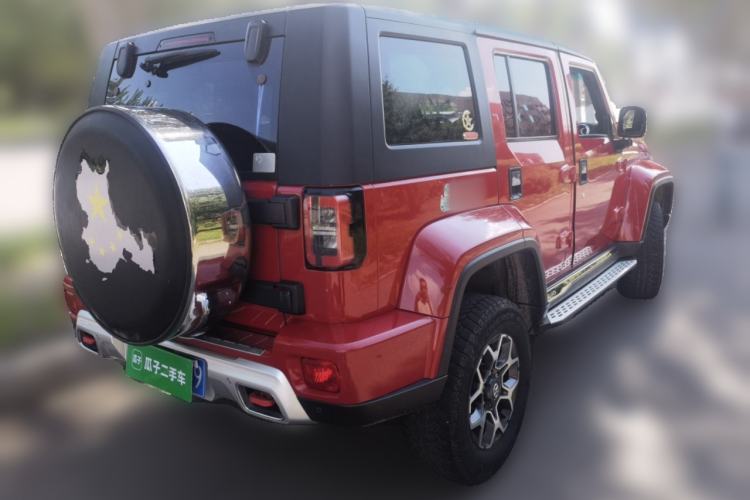 Used BAIC Off-Road BJ40 2018 PLUS 2.3T Automatic Four-Wheel Drive Premium Edition China V Rear Right 45 Deg