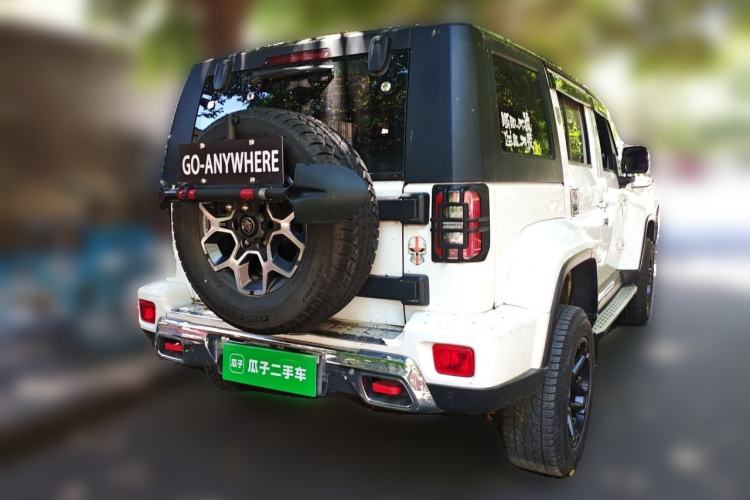 Used BAIC Off-Road BJ40 2018 PLUS 2.3T Automatic Four-Wheel Drive Flagship Version China V Emission Standard Rear Right 45 Deg