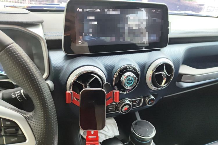 Used BAIC Off-Road BJ40 2019 2.3T Automatic Four-Wheel Drive Urban Hunter Edition Premium Model China VI Emission Standard Audio And AC Panel