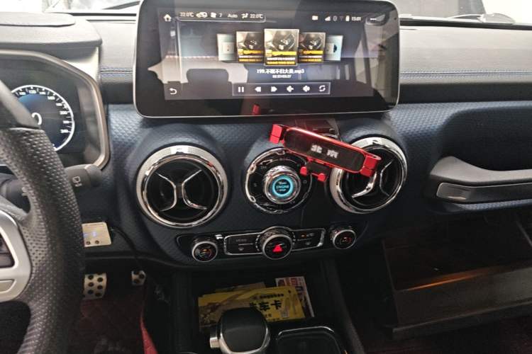 Used BAIC Off-Road BJ40 2019 PLUS 2.3T Automatic Four-Wheel Drive Premium Edition China VI Audio And AC Panel