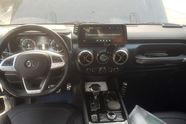 Used BAIC Off-Road BJ40 2019 PLUS 2.3T Automatic Four-Wheel Drive Premium Edition China VI Audio And AC Panel