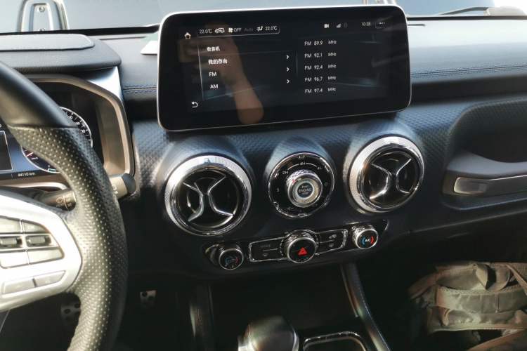 Used BAIC Off-Road BJ40 2019 PLUS 2.3T Automatic Four-Wheel Drive Premium Edition China VI Audio And AC Panel