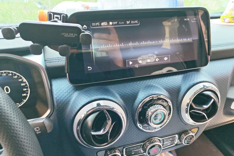Used BAIC Off-Road BJ40 2019 PLUS 2.3T Automatic Four-Wheel Drive Premium Edition China VI Audio And AC Panel