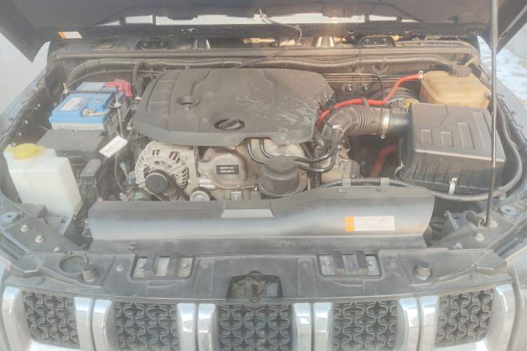 Used BAIC Off-Road BJ40 2019 PLUS 2.3T Automatic Four-Wheel Drive Premium Edition China VI Engine Bay