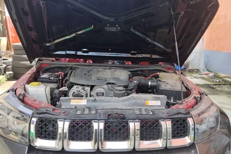 Used BAIC Off-Road BJ40 2019 PLUS 2.3T Automatic Four-Wheel Drive Premium Edition China VI Engine Bay