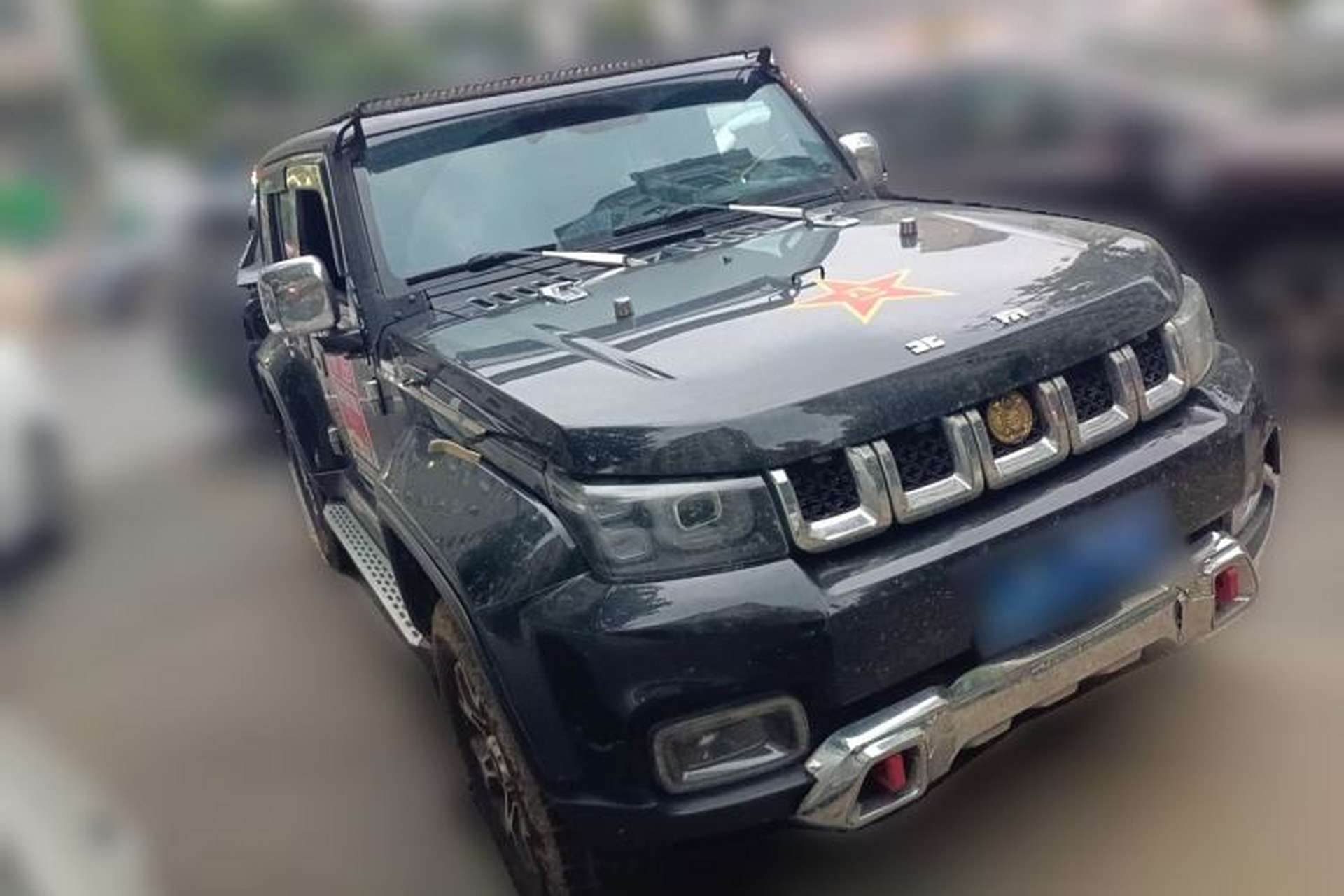 Used BAIC Off-Road BJ40 2019 PLUS 2.3T Automatic Four-Wheel Drive Flagship Edition China VI Emission Standard Front Right 45 Deg