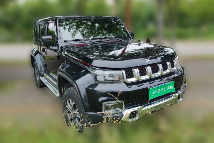 Used BAIC Off-Road BJ40 2019 2.3T Automatic Four-Wheel Drive Urban Hunter Edition Flagship Model China VI Emission Standard Front Right 45 Deg