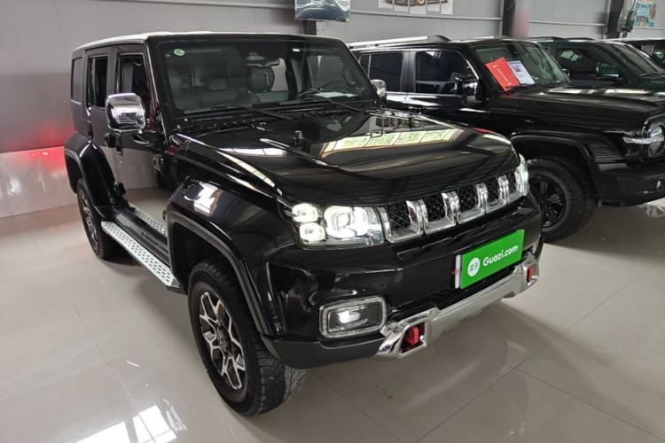 Used BAIC Off-Road BJ40 2019 PLUS 2.3T Automatic Four-Wheel Drive Flagship Edition China VI Emission Standard Front Right 45 Deg