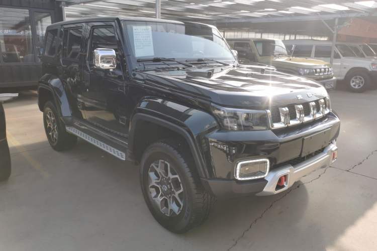 Used BAIC Off-Road BJ40 2019 PLUS 2.3T Automatic Four-Wheel Drive Premium Edition China VI Front Right 45 Deg