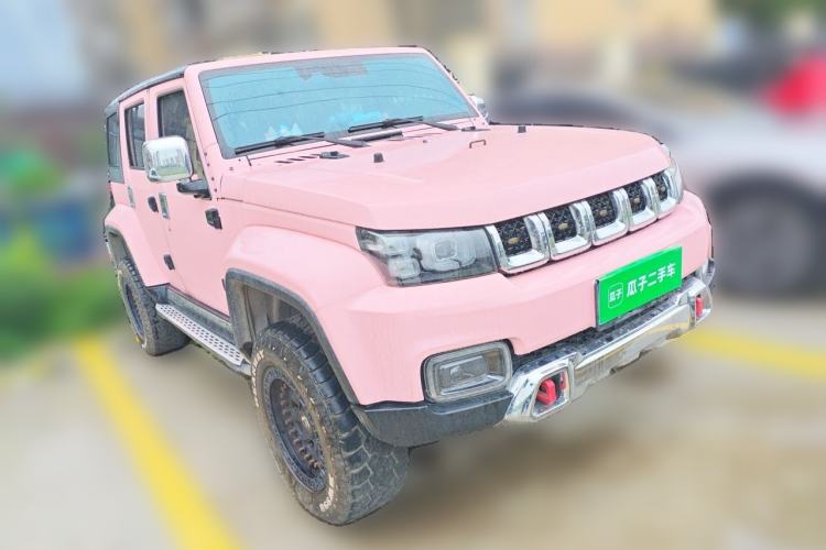 Used BAIC Off-Road BJ40 2019 PLUS 2.3T Automatic Four-Wheel Drive Premium Edition China VI Front Right 45 Deg