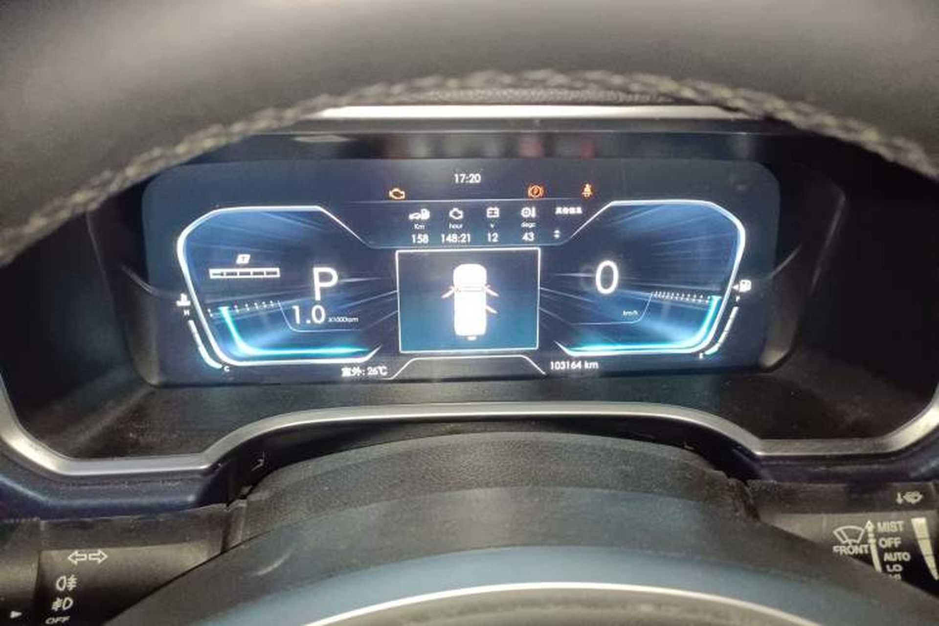 Used BAIC Off-Road BJ40 2019 PLUS 2.3T Automatic Four-Wheel Drive Flagship Edition China VI Emission Standard Instrument Cluster