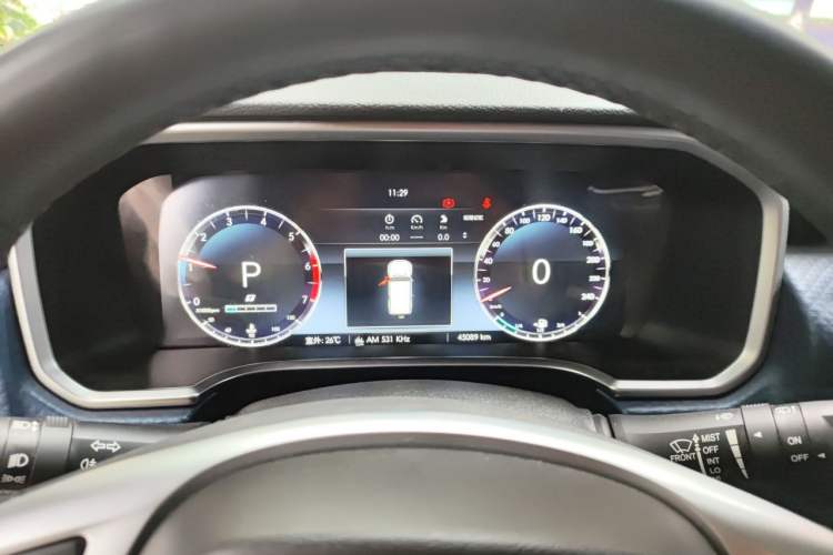 Used BAIC Off-Road BJ40 2019 2.3T Automatic Four-Wheel Drive Urban Hunter Edition Premium Model China VI Emission Standard Instrument Cluster