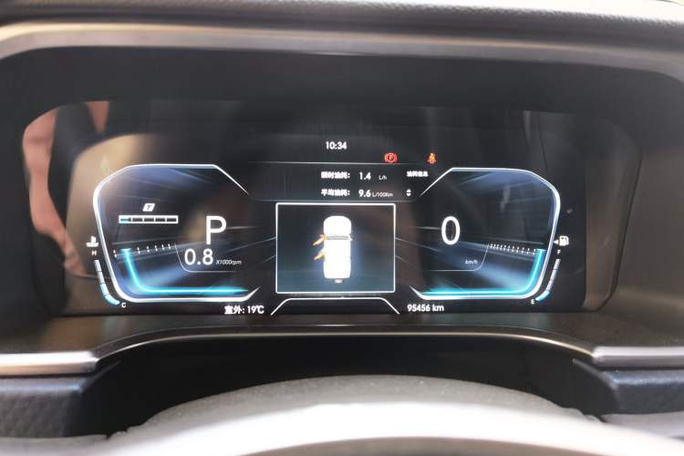 Used BAIC Off-Road BJ40 2019 PLUS 2.3T Automatic Four-Wheel Drive Premium Edition China VI Instrument Cluster