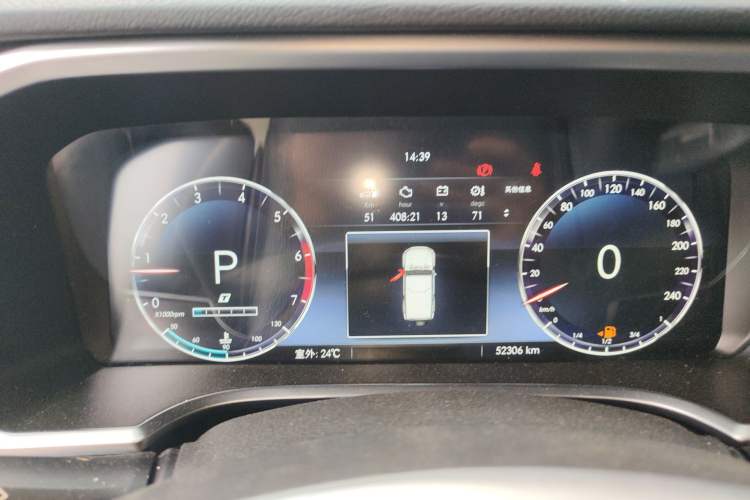 Used BAIC Off-Road BJ40 2019 PLUS 2.3T Automatic Four-Wheel Drive Premium Edition China VI Instrument Cluster