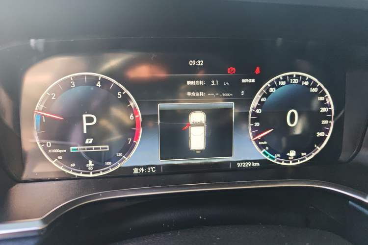 Used BAIC Off-Road BJ40 2019 2.3T Automatic Four-Wheel Drive Urban Hunter Edition Premium Model China VI Emission Standard Instrument Cluster
