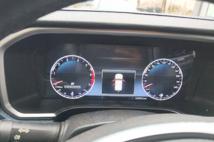 Used BAIC Off-Road BJ40 2019 2.3T Automatic Four-Wheel Drive Urban Hunter Edition Premium Model China VI Emission Standard Instrument Cluster