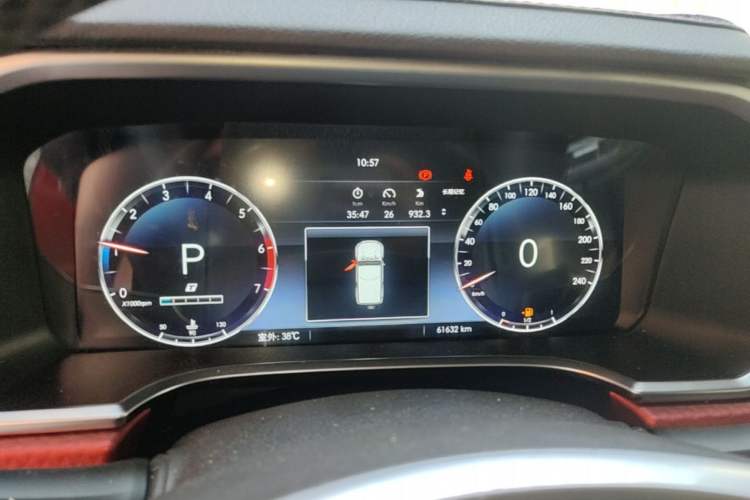 Used BAIC Off-Road BJ40 2019 PLUS 2.3T Automatic Four-Wheel Drive Premium Edition China VI Instrument Cluster