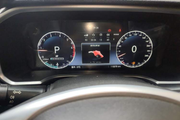 Used BAIC Off-Road BJ40 2019 PLUS 2.3T Automatic Four-Wheel Drive Premium Edition China VI Instrument Cluster