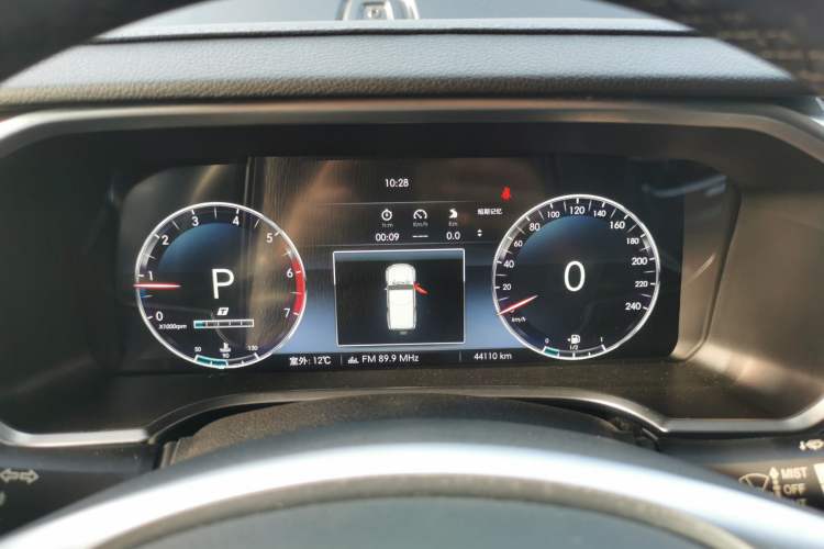 Used BAIC Off-Road BJ40 2019 PLUS 2.3T Automatic Four-Wheel Drive Premium Edition China VI Instrument Cluster